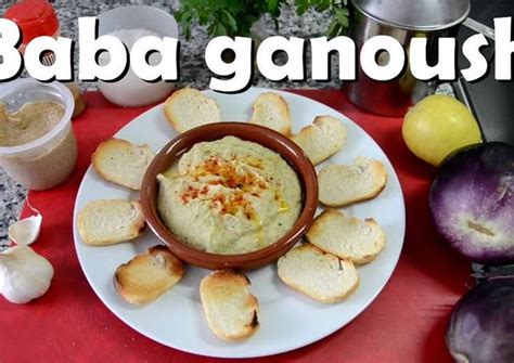 Baba ganoush Paté de Berenjenas Receta de Las Recetas del Hortelano