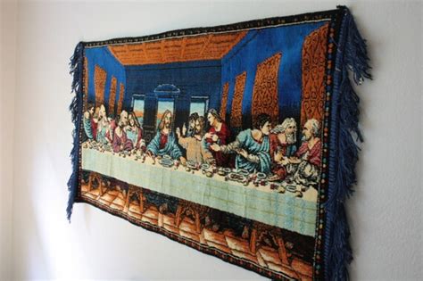 Vintage Last Supper Tapestry by BlueprintVintage on Etsy