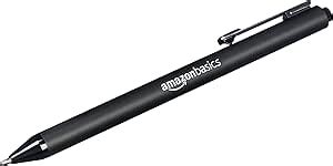 Amazon Basics Retractable Ballpoint Pen Black 12 Pack Amazon Co