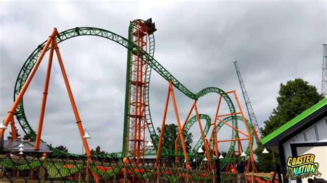 Tantrum Roller Coaster Darien Lake Amusement Park Youtube