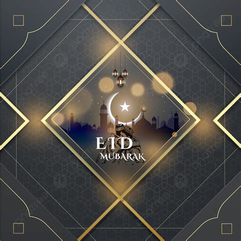 Fondo Eid Mubarak Fondo Tarjeta Eid Eid Mubarak Psd Vector De Eid