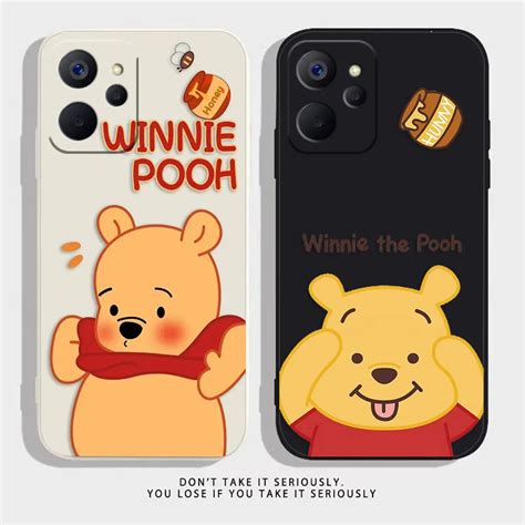 Anime Piglet Winnie Pooh Phone Case For OPPO Realme 10 9 8 8I C30 C31