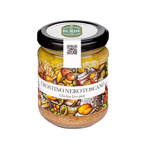 Salsa Crostino Nero Toscano Da Burde 180 G Destination Gusto Italia