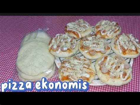 Pizza Ekonomis Bikinnya Sangat Gampang Tanpa Telur Dan Tanpa Ulen