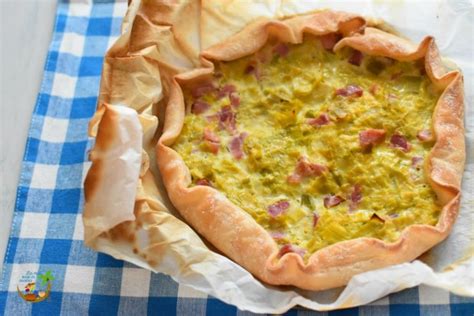 Torta Di Porri E Prosciutto Crudo La Mia Oasi In Cucina