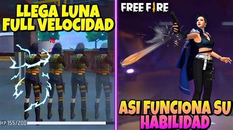 Nueva Personaje Luna Cu L Es Su Habilidad Como Funciona Free Fire