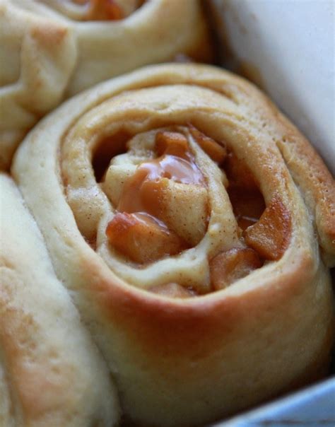 Caramel Apple Cinnamon Rolls Recipe Lauren S Latest