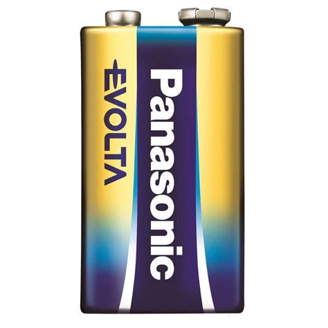 Panasonic Evolta 9v Alkaline Battery 6lr61egm1b Wmemy