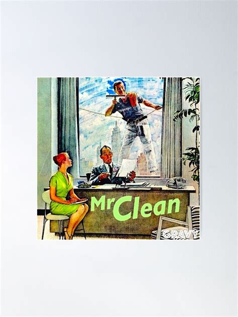 "Yung Gravy - Mr Clean EP Album Cover" Poster for Sale by CasHerold | Redbubble