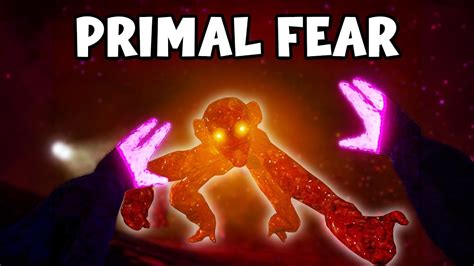 I Played PRIMAL FEAR And Barely SURVIVED Gorilla Tag Fan Game YouTube