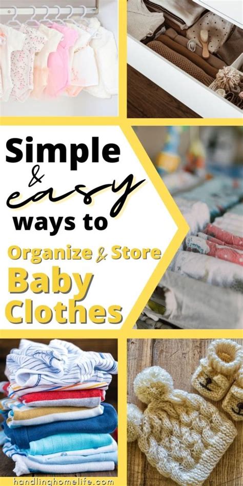 How To Organize Baby Clothes Clever Tips And Ideas