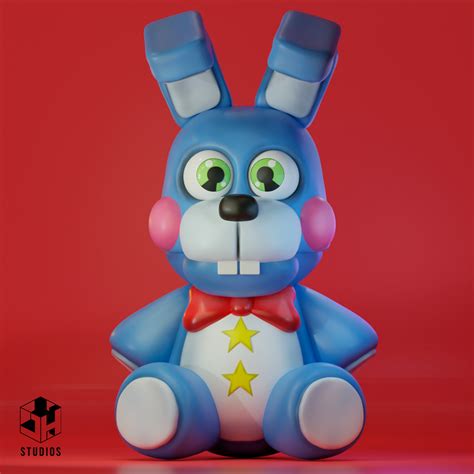 Stl File Toy Bonnie Adorable Fnaf 🐉 ・model To Download And 3d Print・cults