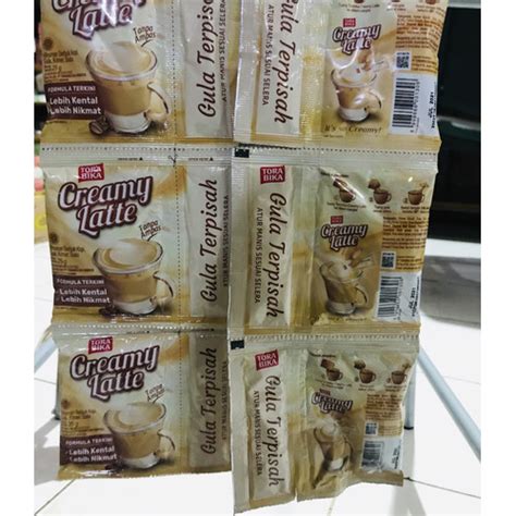 Jual Tora Bika Creamy Latte Kopi Renceng 10 Sachet Jakarta Timur