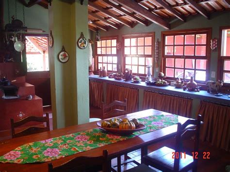 Cozinha de roça Fogão caipira Decoração de casa Casas