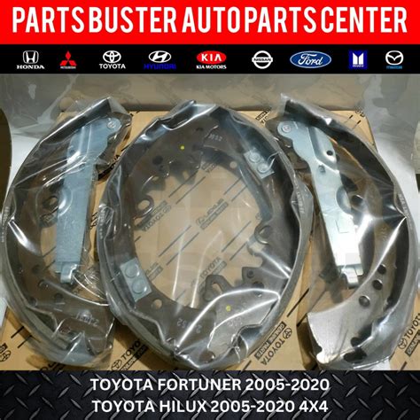 Genuine BRAKE SHOE For TOYOTA FORTUNER 2005 2020 TOYOTA HILUX 2005