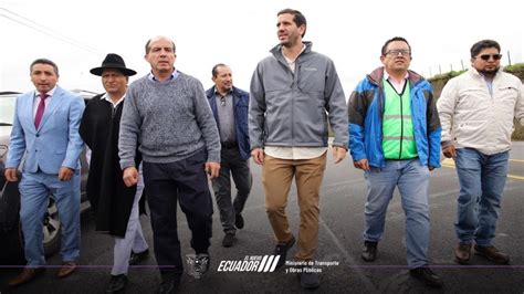 Ministro Luque Recorre Tungurahua Para Ratificar El Compromiso De La