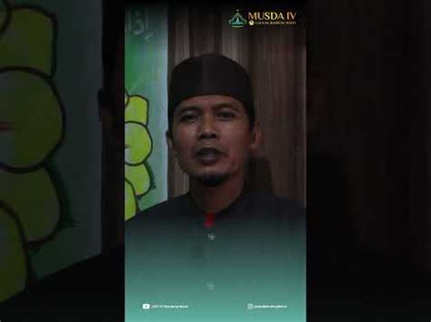 Ucapan Selamat Musda IV LDII Kab Bandung Barat Oleh Ketua MUI Kec