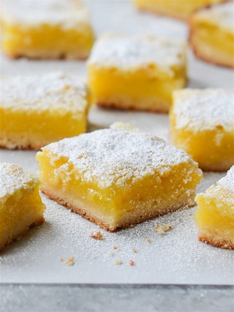 Luscious Lemon Bars Once Upon A Chef