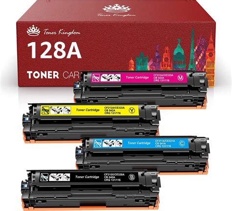 Toner Kingdom Compatible Toner Cartridges For HP 128A CE320A CE321A