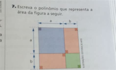 Solved Escreva O Polin Mio Que Representa A Rea Da Figura A Seguir