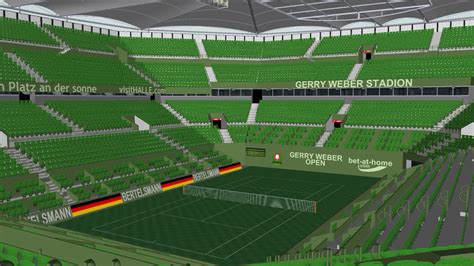Gerry Weber Stadion (HIGH DETAIL) | 3D Warehouse