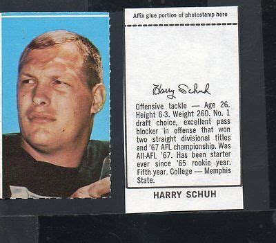 1969 Glendale Stamps Harry Schuh Oakland Raiders Near Mint Stamp EBay