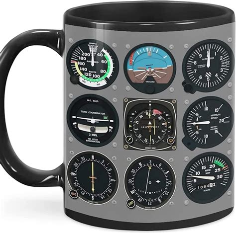 Amazon PrimeStore Pilot Indicator Mug Pilot Coffee Mug Funny Pilot