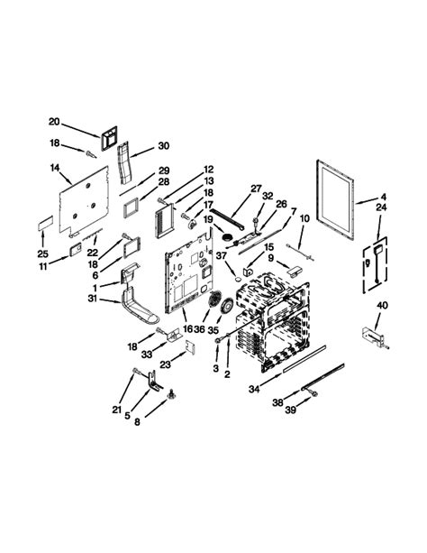 Jenn Air Jdr Baw Range Partswarehouse