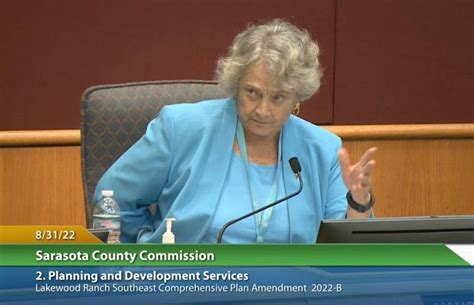 Sarasota County Commissioner Nancy Detert Dies News