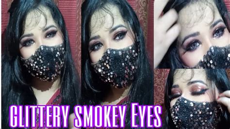 Red Glitter Smoky Eye Makeup Tutorial Maryam Vlog Youtube