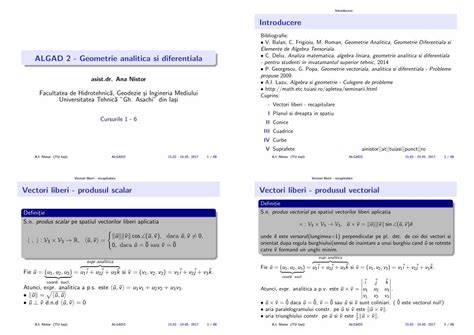 PDF Facultatea De Hidrotehnic A Geodezie Si Ingineria Deliu