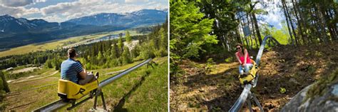 The Pipe Mountain Coaster Revelstoke Mountain Resort British