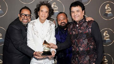 Zakir Hussain created history by becoming the first Indian artist to ...