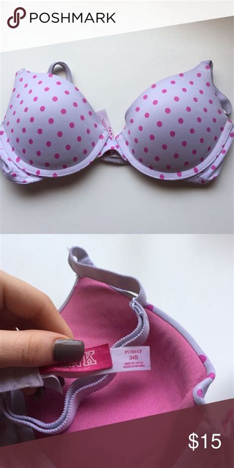 Pink Victoria Secret Push Up Bra 34 B Victoria Secret Pink Push Up Bra Bra