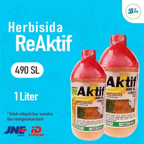 Jual Herbisida Reaktif Sl Liter Pembasmi Rumput Dan Gulma