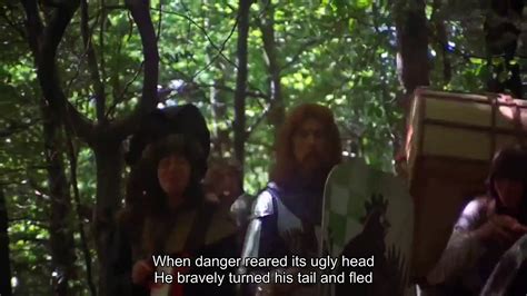 Brave Sir Robin Ran Away Monty Python And The Holy Grail Video