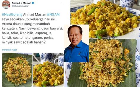 Ramai Puji Nasi Goreng Ahmad Maslan Kosmo Digital