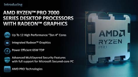 Ryzen Pro Series Amd Estrena Cpus De Uso Profesional