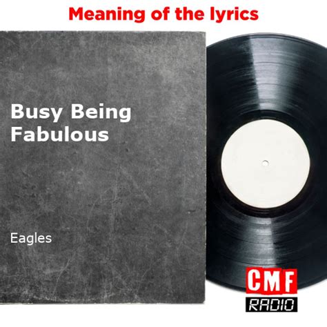 The Story Of A Song Busy Being Fabulous Eagles