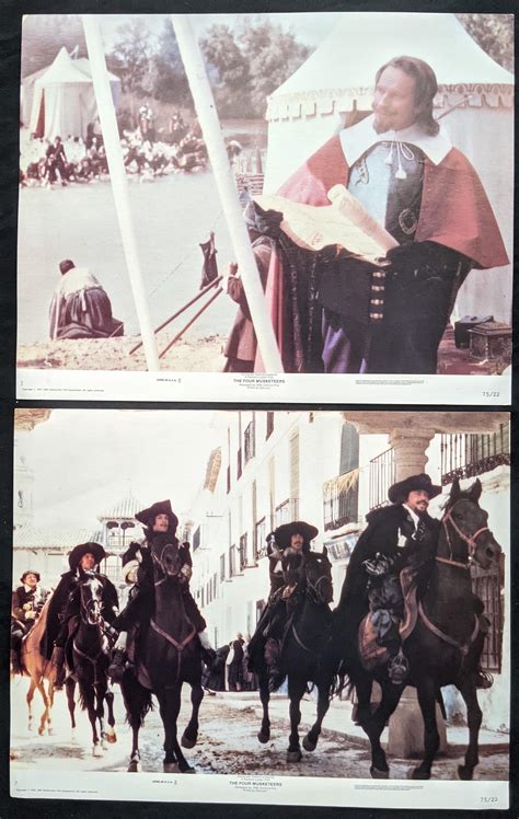 Lot The Four Musketeers 1975 Oliver Reed Charlton Heston Raquel