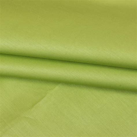 Light Green Cotton Satin Fabric Tailoringindia