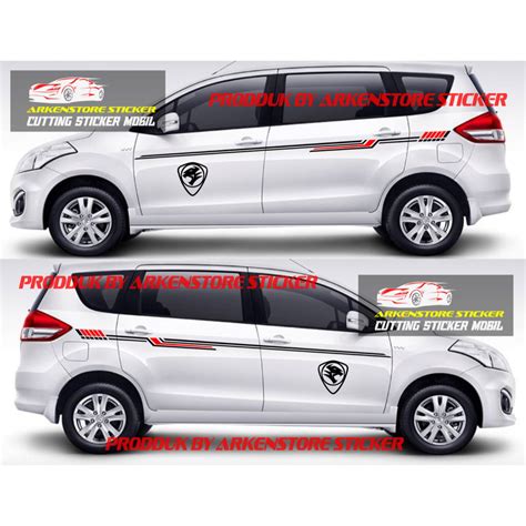 Cutting Sticker Sticker List Car Proton Ertiga Exora Cutting Sticker