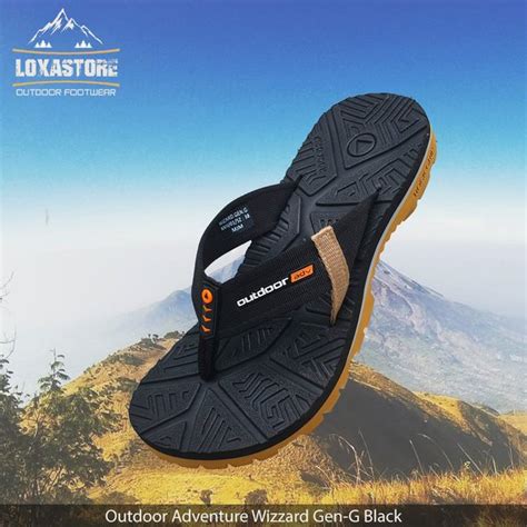 Jual Sandal Gunung Jepit Premium Outdoor Adventure Wizzard Gen G