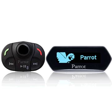 Parrot Mki Bluetooth Hands Free Car Kit With A Detachable Lcd