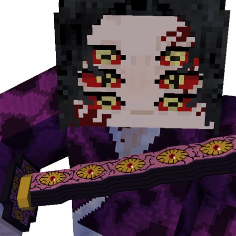 Kokushibo Katana From Anime Demin Slayer Minecraft Resource Pack