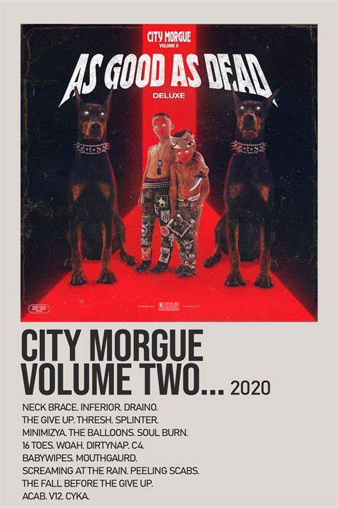 City Morgue Vol 2 As Good As Dead Deluxe By Zillakami Minimalist