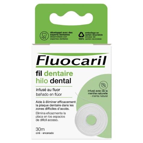 FLUOCARIL Fil Dentaire Infusé au Fluor 30m 8720181089473