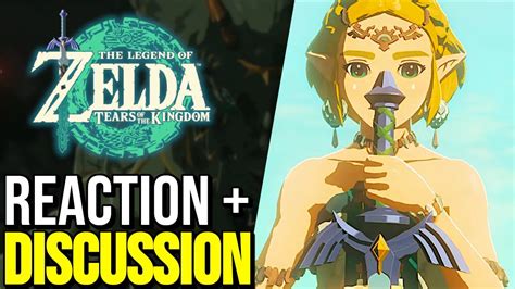 The Legend Of Zelda Tears Of The Kingdom Final Trailer Live Reaction