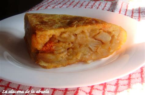 La Alacena De La Abuela Carmen Tortilla De Patatas Sobrasada Y Queso