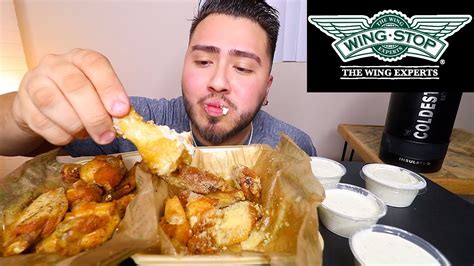 Wingstop MUKBANG - YouTube